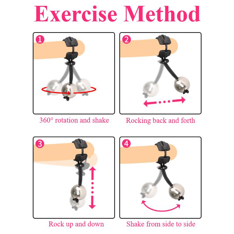 Adjustable Steel Ball Lock Ring Bdsm Male Penis Exercise Device Heavy Stretcher Penis Lasting Erection Enlarger Sex Toys For Men