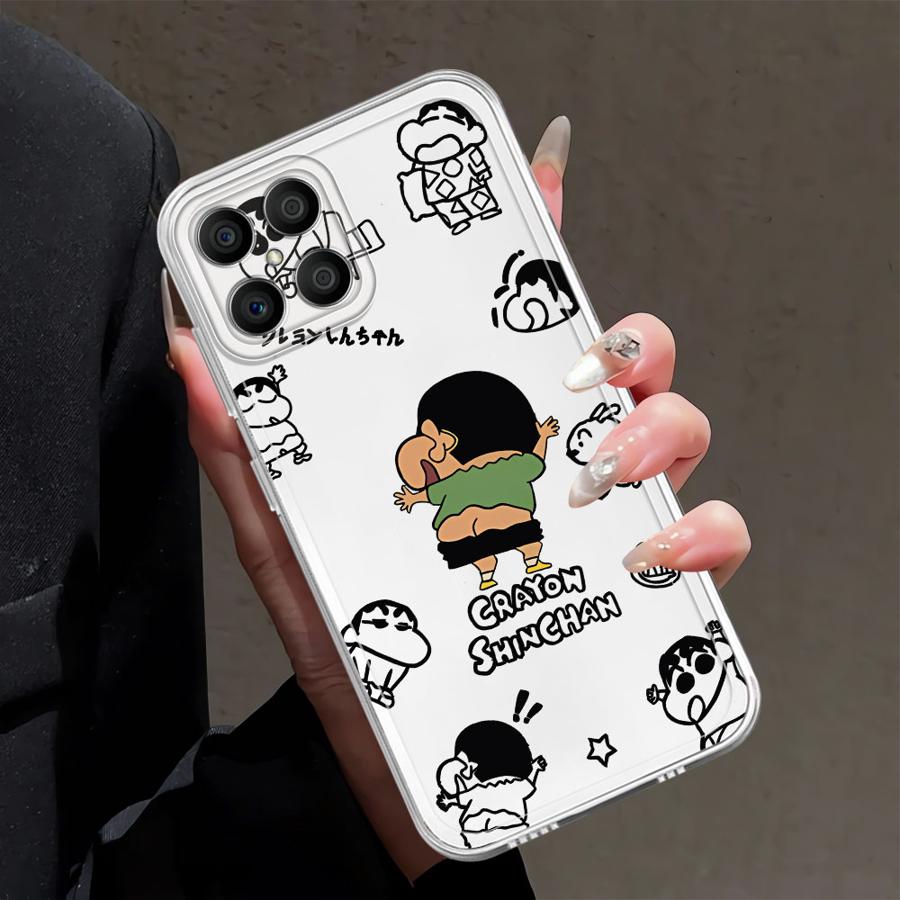 

Soft Phone Cover Case for Honor 90 Lite X9b X7b X8a X9a X8 X8b Anime C-CrayonS S-ShinChanS Honor X8b