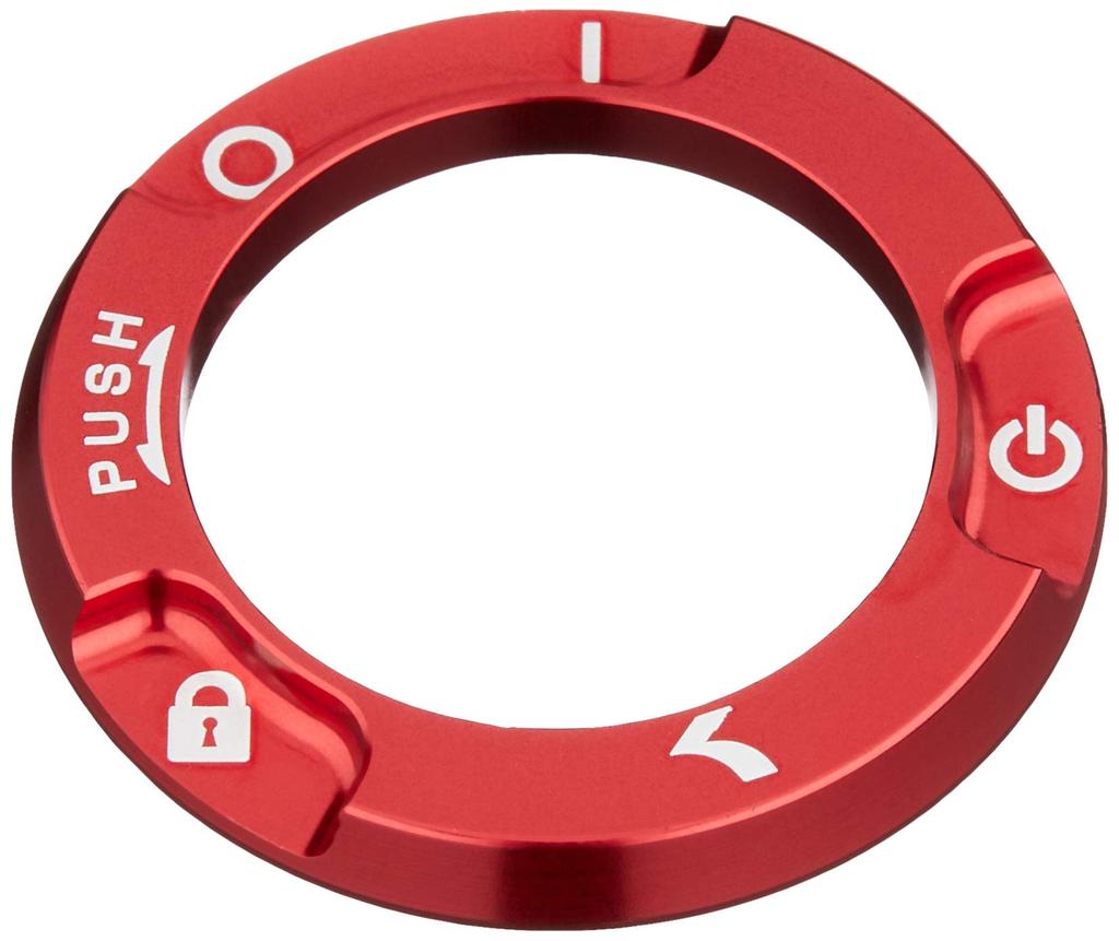 Kitaco 556-1000320 Aluminum Key Box Cover, Type 3 (Red) Monkey 125 (JB02/JB03/JB05), CT125 Hunter Cub (JA55/JA65), CB250R (MC52), GB350/S(NC59), Etc