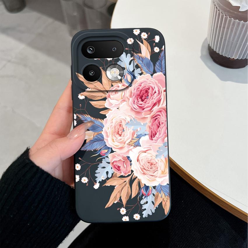 For Realme 16 15 14 Pro Plus C85 Pro P3 Lite Oppo Reno15 Pro A95 A94 A93 A92 A91 A78 A96 A83 Phone Covers Pretty Flowers Shockproof High Quality Cases