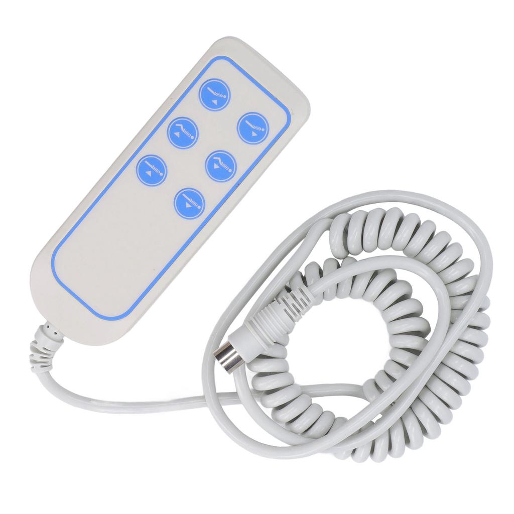 Controlador de Cama Elevatória Elétrico PVC IP66 Resistente ao Desgaste Controle Manual de Cadeira Elevatória para Hospital (8 Pin)