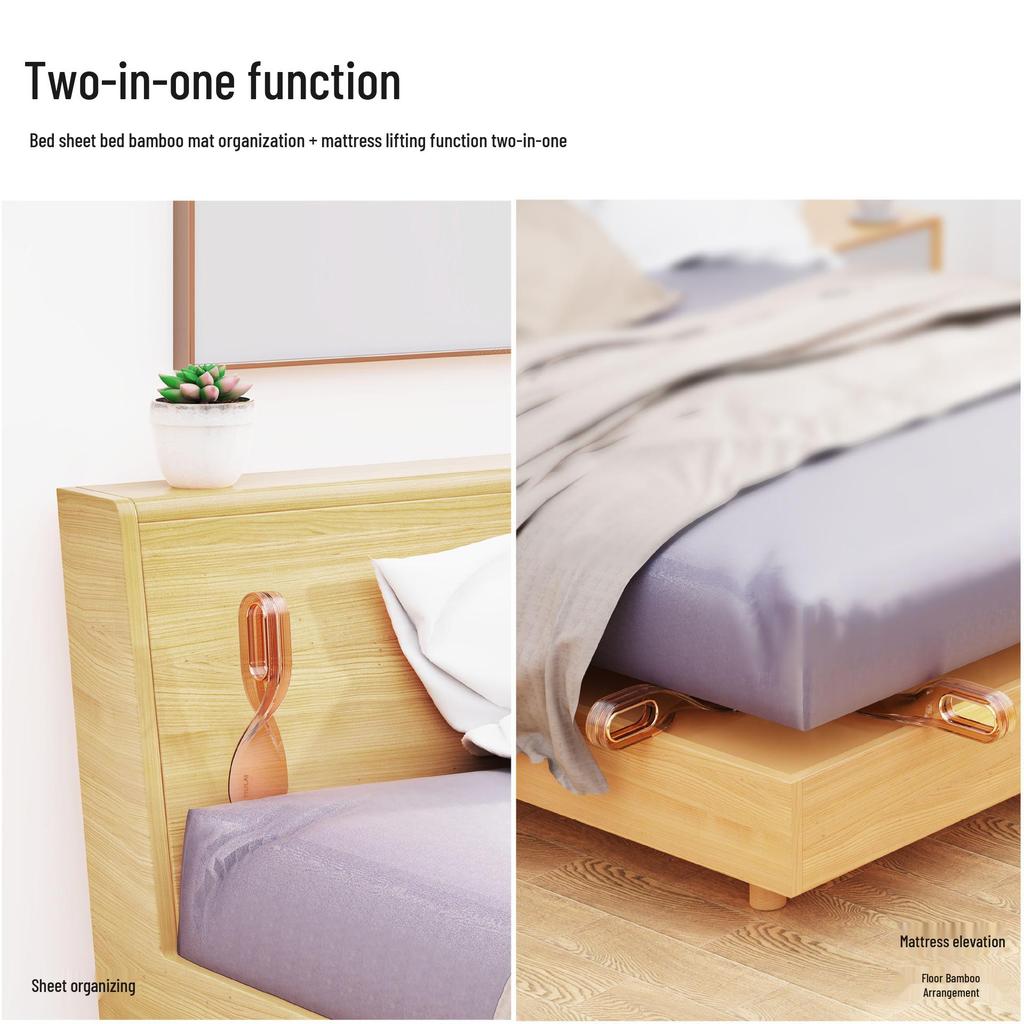 Bed Sheet Organizer: Gap-Filling, Bed-Raising Solution for Easy Sheet Changes and Perfect Bed-Making