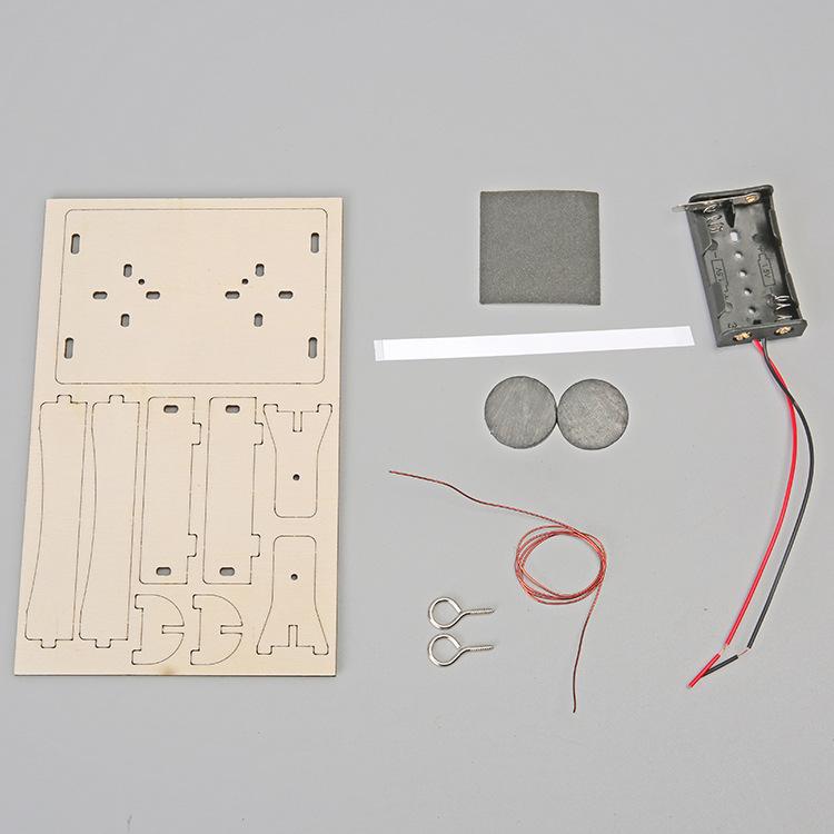 Technologie Kleine Produktion DIY Handgefertigtes Motormaterialpaket Grundschüler Kindergarten Klassenzimmer Interessanter Lehrmittelanzug