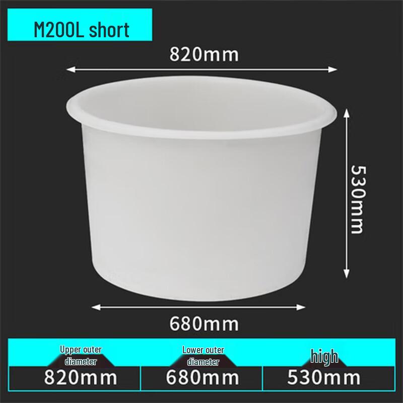 Lainuo Food-Grade Thickened Plastic Fermentation & Storage Drum