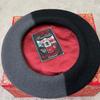Used Good Condition Buena Vista BUENA VISTA Felt Wool Beret Black