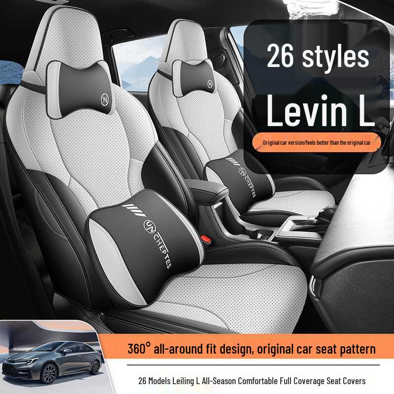 2026 Toyota Levin L Full Coverage All-Season Seat Cover and Cushion