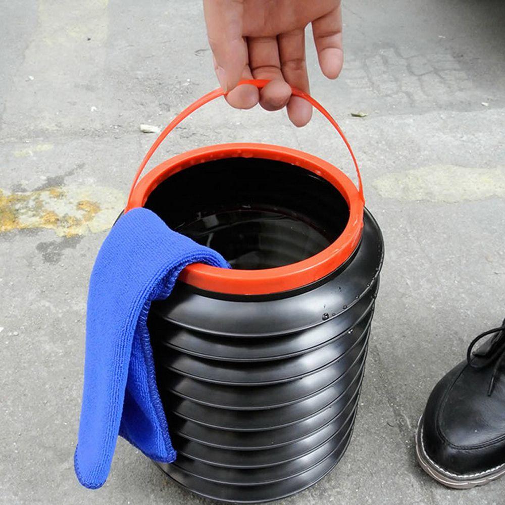 Storage Buckets Storage Box Container Car Garbage Bin Auto Trash Bin Car Trash Can Fishing Bucket