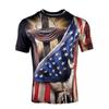 Summer Fashion 3D Digital Printed Men's Round Neck Pullover Loose Casual Short Sleeved T-Shirts Men’s