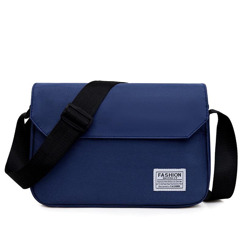 Stylish and simple shoulder bag New large-capacity simple and portable versatile messenger bag Outdoor sports business trip mailman bag Men