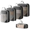 5Pcs Mesh Surface Waterproof Travel Organizer Bag 5 in 1 Set Toiletries Bag  Home