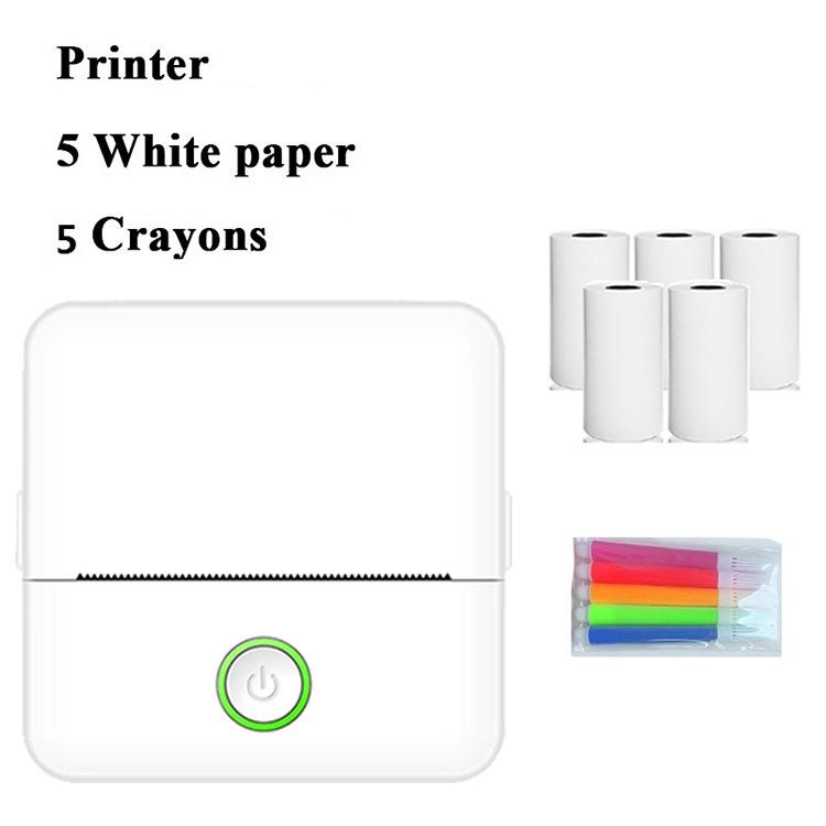 Przenośna Mini Kieszonkowa Drukarka X6 - Bluetoothowa Termiczna Drukarka do Zdjęć dla Uczniów