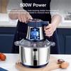 Electric Meat Grinder 5L Heavy Duty Professional Food Processor for Home Kitchen Multi-functional Mincer