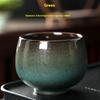 Japanese Espresso Creative Gradual Change Color Water Cup Teacup Kiln Change Master Cup Single Cup Tea Bowl