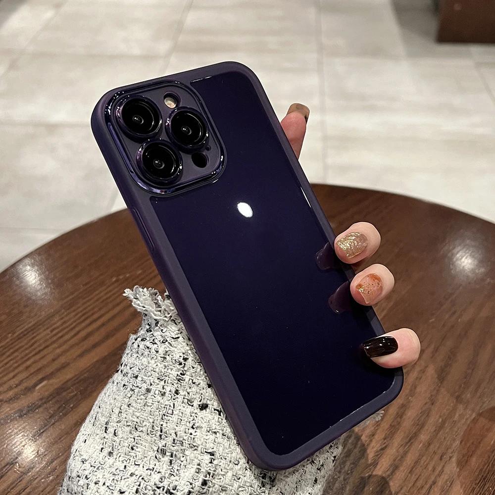 Transparent Shockproof Silicone Case for VIVO Y78 Y77 Y77E Y16 Y17 Y18 Y35 Y20 Y21S Y52S Y76S Y200i Y200 X70 X80 X90 X100 Pro S15 S17 S18 S19 Pro
