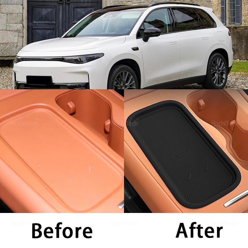 Fast Wireless Charging Pad Non-Slip Mat Car Storage Lightweight Phone Wireless Charger Mat for LEAPMOTOR C10 C16 2025 2025