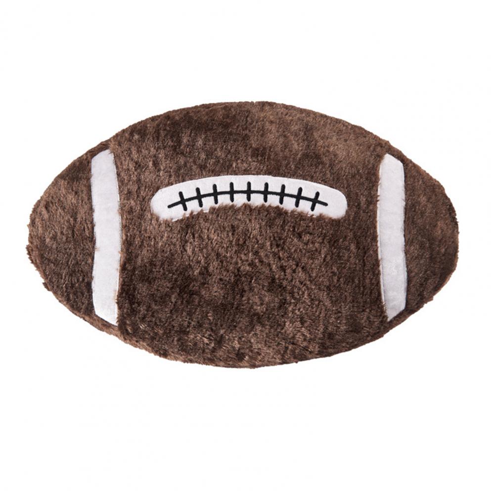 Cute Plush Spherical Cushion Simulated Football Cushion Basketball Plush Toy Doll Giving Children Gifts Family Fun Ornaments