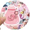 50 Cartoon Animal Salamander Axolotl Doodle Stickers DIY Decorative Suitcase Motorcycle Trolley Case Waterproof