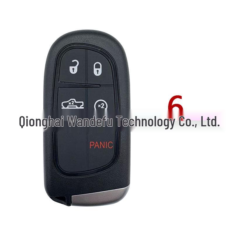 Key Shell for Jeep, Chrysler, Dodge, RAM, and Durango