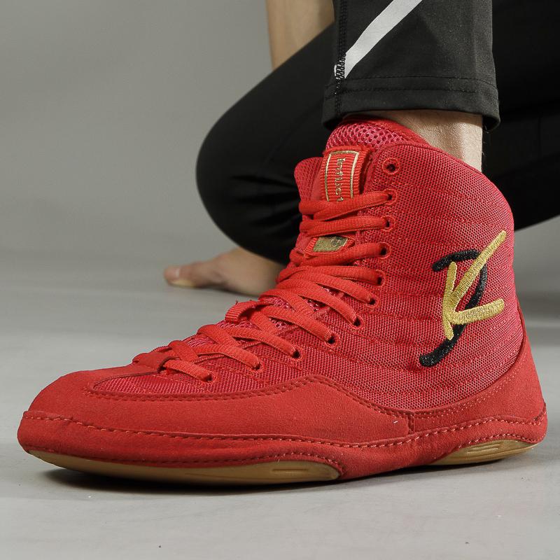 Vysoké Pánské Boxerské Boty Prodyšné Bojové Zápasnické Boty Dámské Protiskluzové Sanda Tenisky Síťované Boxerské Tréninkové Boty