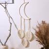 Hot Selling Cotton Thread Woven Pendant Star Moon Dream Catcher Pendant Creative Home Wall Decoration Gift