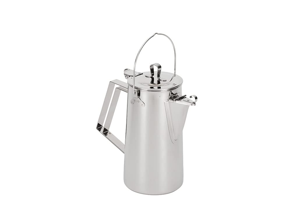 Snow Peak CS-270R Classic Kettle 1.8L Stainless Steel Campfire Direct Flame Boiling Water