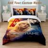 Bedding Set 1 Duvet Cover 2 Pillowcases Billie Eilish Print Soft Bed Linen Bedroom Decor