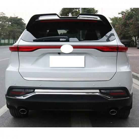 For Toyota Venza 2021-2024 Chrome Steel Front Bumper Lower Protector Strip Trim