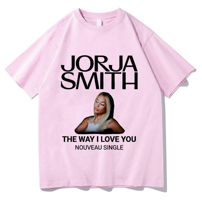 Jorja Smith The Way I Love You Graphic Tshirts Cotton Tshirts Unisex Streetwear Hip Hop Cotton Loose UnisexWomen T Shirts Clothes