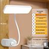 Rechargeable LED Desk Lamp with Eye Protection for Students and Kids, Clip-On Reading Light