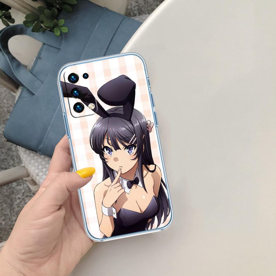 PP12 Bunny Cute Girl Anime Phone Case for Motorola Moto Edge 20 30 40 50 S30 Fusion Ultra Pro Neo Lite + G200 G23