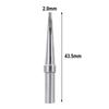 5Pcs ET Solder Tip Set for Weller WE1010NA WESD51 WES50/51 PES50/51 LR21 Series Compatible with WCC100 EC1201 EC1204 EC2000