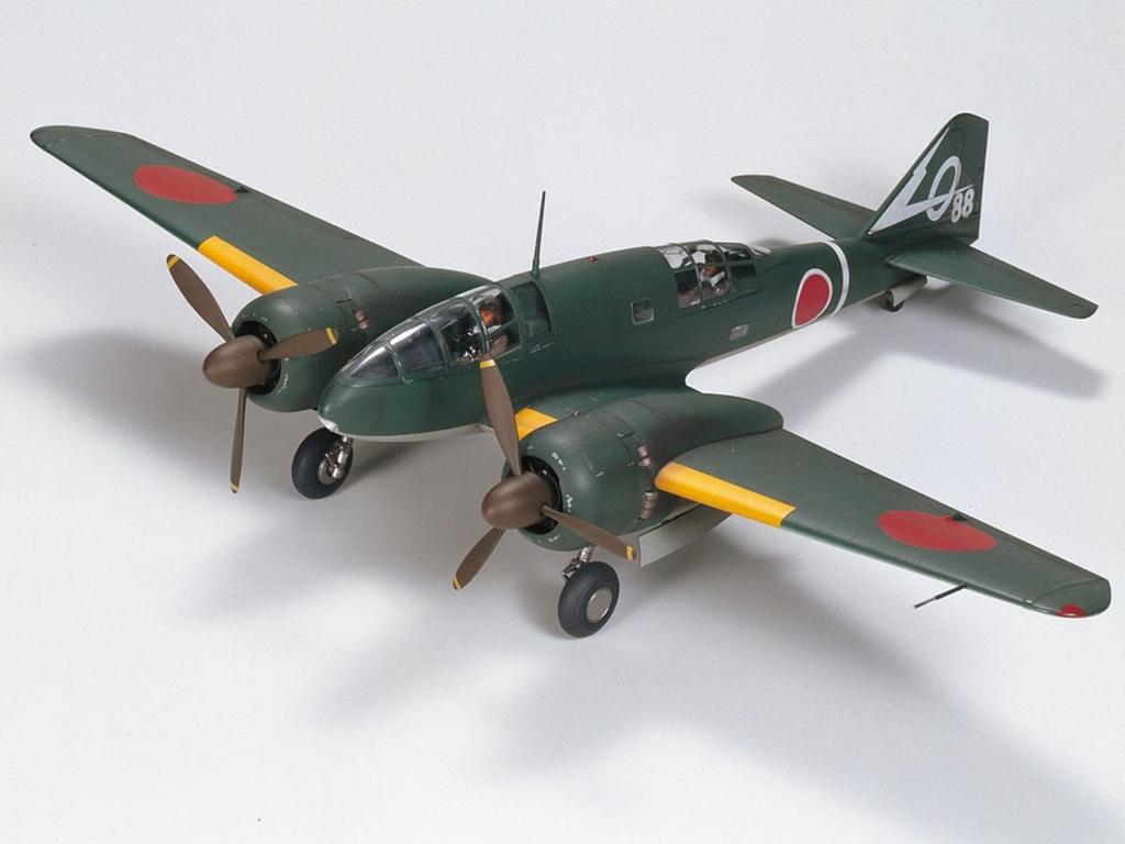 TAMIYA Scale Limited Product Headquarters Reconnaissance Aircraft Type Set Plastic Model 25217 1/48 Hyaku-style III/Kurogane 4-Ki