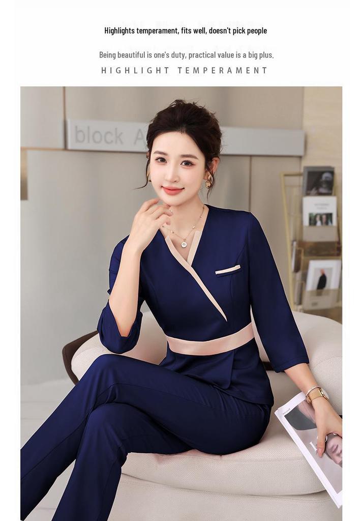 Women's High-End Beauty Therapist Uniform - 2026 Style for Skin Management Specialists