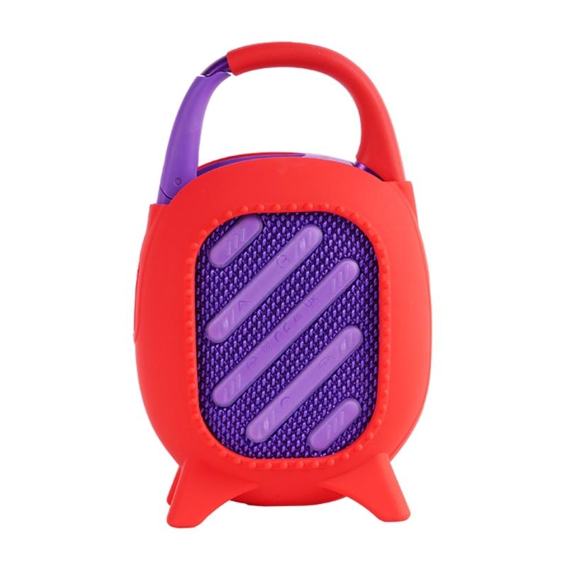Silicone Speaker Protective Sleeve Speaker Skin Cover Shockproofs AntiDrop Access for Clip 5 Speaker