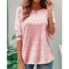 Women's T shirt Long Sleeve Crew Neck Long Sleeve Tunic 3D Print Floral Elegant Vintage Regular Tops