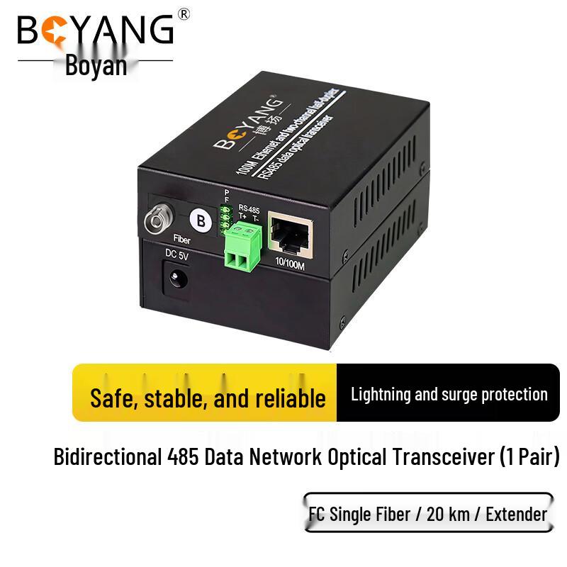Industrial Serial & USB Fiber Optic Converters and Servers