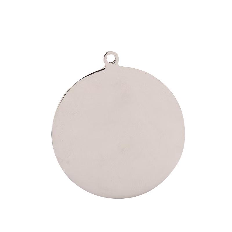 Laser-Engraved Stainless Steel Pet ID Tag for Dogs & Cats