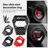 Car Engine Ignition Switch Cover One-button Start Auto Universal For MINI Cooper R55 R56 R57 R58 R59 R60 R61 JOHN COOPER WORKS Lzkpf00