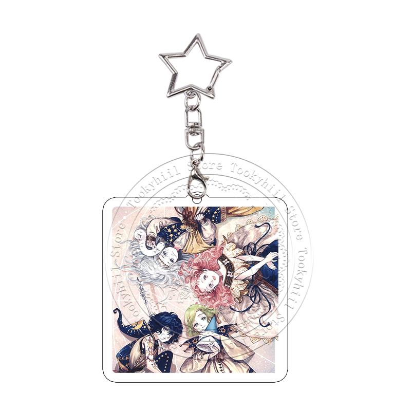 Heksenhoed Atelier Cartoon Acryl Sleutelhanger Kawaii Student Gagaga Qifrey Prachtige Sleutelhanger Karakters Hanger Verjaardagscadeau