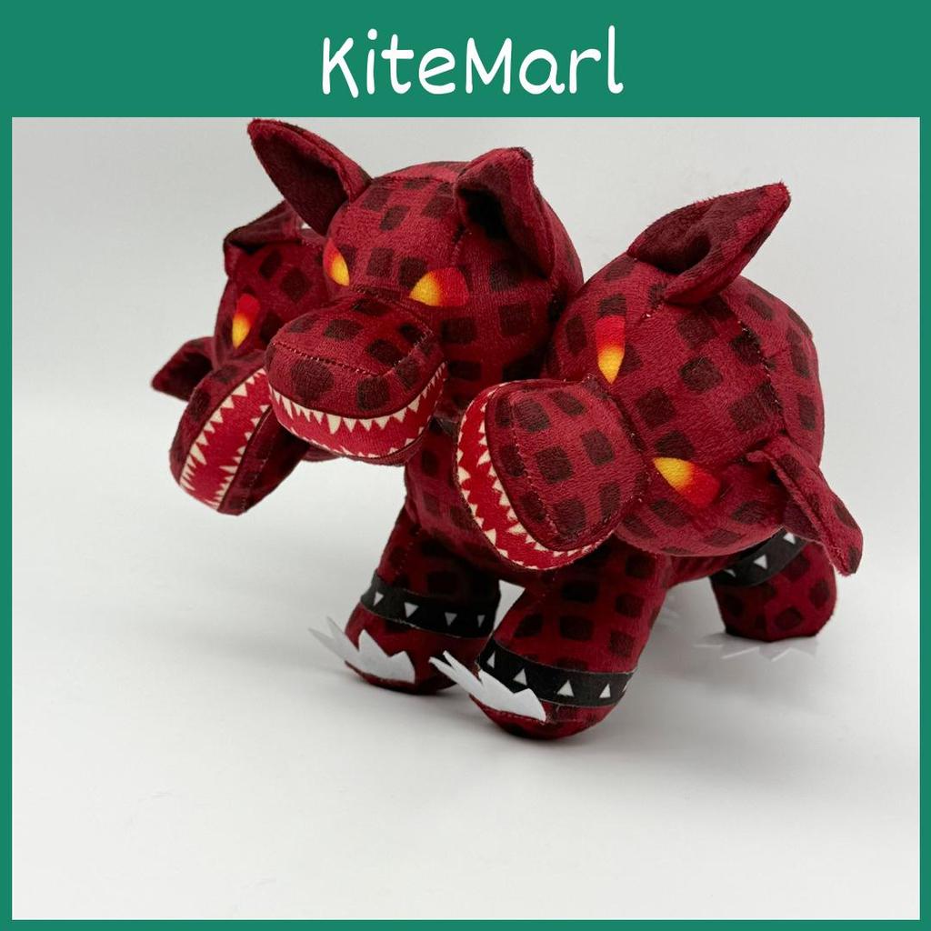 Steal A Brainrot Cerberus Plush Toy Cartoon Three Headed Monster For Kids And Collectors