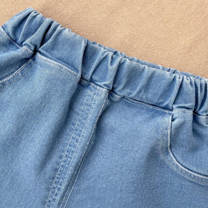 Mädchen Jeansshorts Koreanische Leichte Sommershorts für Kleinkind Mädchen Lässige Vielseitige Kinderkleidung Outdoor-Bekleidung