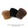 Autumn Winter Hat Men Flat Top Hat Large Size Cap