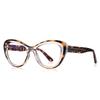 Green Pink Frame Cat Eye Myopia Glasses Woman Spring Hinge TR90 Minus Photochromic Glasses With Diopters 0 -0.5 -0.75 To -6.0