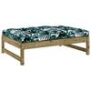 4 Piece Garden Lounge Set with Cushions Pressure Treated Pine Wood