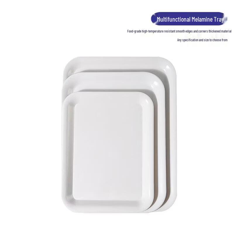 Jie Geng Yao A5 Melamine Slanted Edge Serving Tray