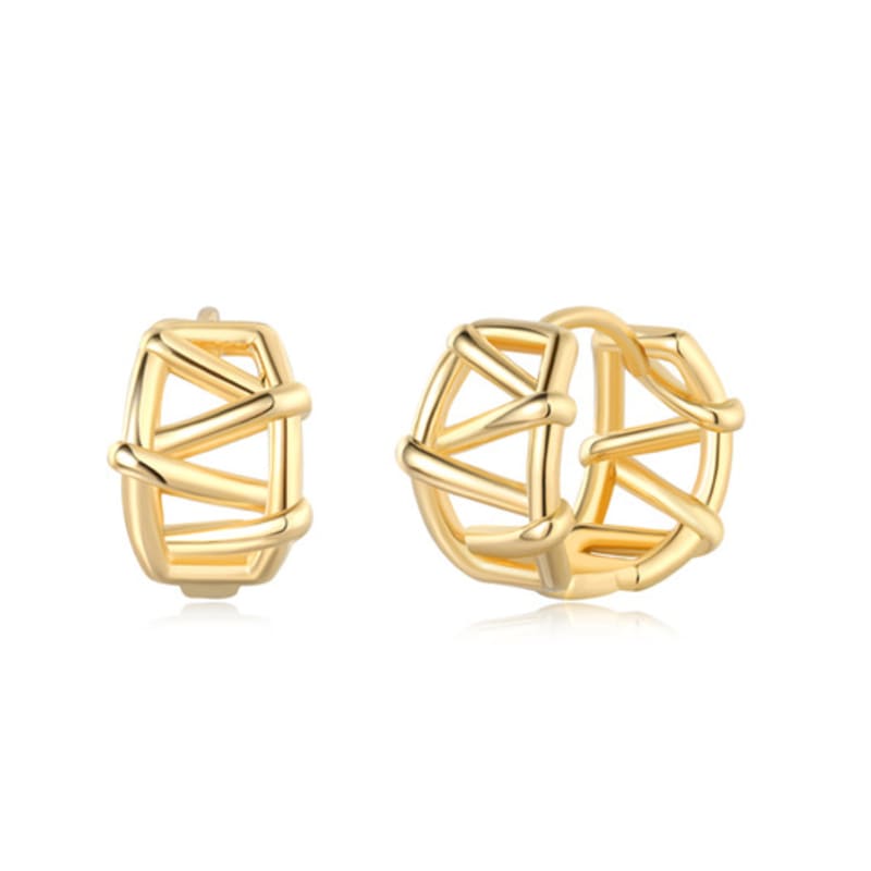 WESTISLAND Bridge One-Touch Earrings YG_WI5122420