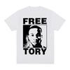Estate Nuovo Tory Lanez Free Hip Hop Vintage T-shirt Unisex Casual Oversize T-shirt Stampa Girocollo Manica Corta Leggera Casual T-shirt