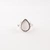 Selenite Gemstone 925 Sterling Silver Jewelry Handmade Statement Ring For Women RR-57-40