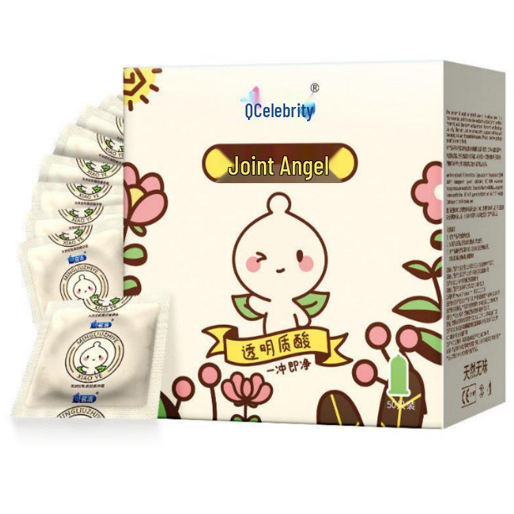 Mingliu Granular Ribbed Long-Lasting Lubricated Condoms - 002 Night Watery Angel Xiaoye Mo