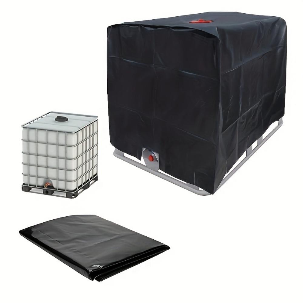 1 Piece Multifunctional IBC Jar Cover, 275 Gallon Durable Polyester Outdoor IBC Jar Cover with Ventilation Holes